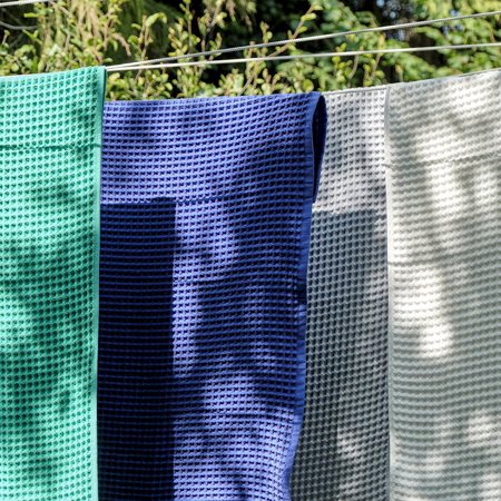 WAFFLE BATH TOWEL